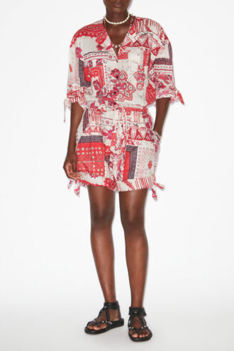 Niely Printed Cotton Voile Playsuit