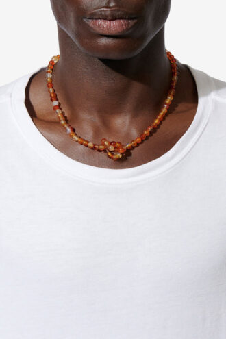 Noah Stone Bead Necklace
