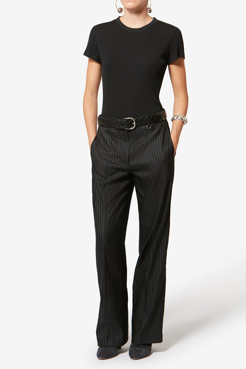 Noanda Tennis Stripe Suit Pants Noanda Tennis Stripe Suit Pants