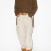 Noelia Ribbed and Braided Merinos Wool Sweater Noelia Ribbed and Braided Merinos Wool Sweater