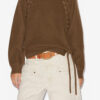 Noelia Ribbed and Braided Merinos Wool Sweater Noelia Ribbed and Braided Merinos Wool Sweater