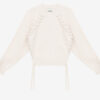 Noelia Ribbed and Braided Merinos Wool Sweater Noelia Ribbed and Braided Merinos Wool Sweater
