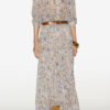 Noeline Printed Crepe Blouse Noeline Printed Crepe Blouse