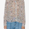 Noeline Printed Crepe Blouse Noeline Printed Crepe Blouse