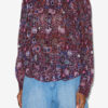Noeline Printed Crepe Blouse Noeline Printed Crepe Blouse