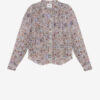 Noeline Printed Crepe Blouse Noeline Printed Crepe Blouse