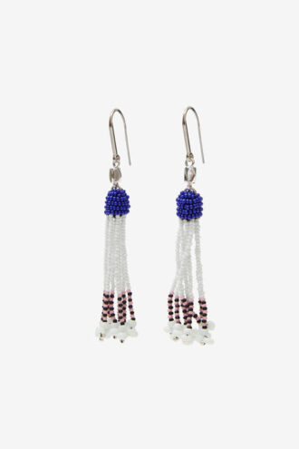 Nuna Beaded Pendant Earrings