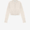 Oaka Cardigan in Plain-Colored Alpaca Knit Oaka Cardigan in Plain-Colored Alpaca Knit