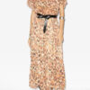 Odelia Long Printed Silk Dress Odelia Long Printed Silk Dress