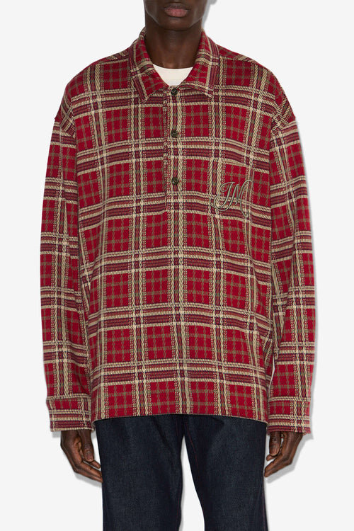 Orelien Plaid Print Shirt Orelien Plaid Print Shirt