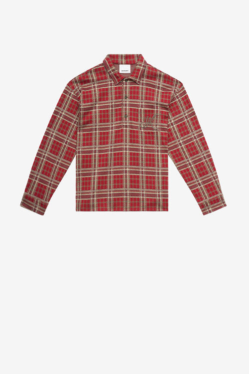 Orelien Plaid Print Shirt Orelien Plaid Print Shirt