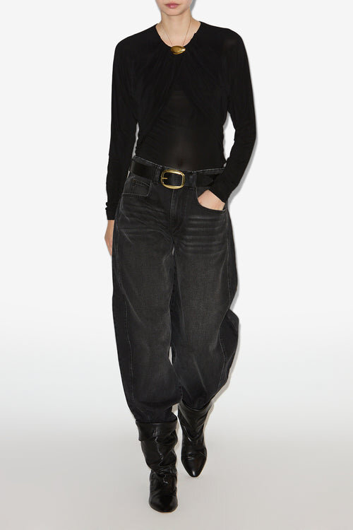 Oriane Denim Barrel Jeans Oriane Denim Barrel Jeans
