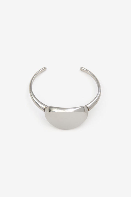 Ory Cuff Bracelet in Silver-Finish Brass Ory Cuff Bracelet in Silver-Finish Brass