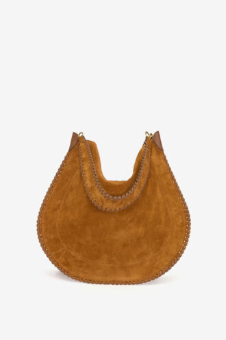 Oskan Hobo Folk Braided Suede Calfskin Leather Bag