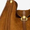 Oskan Hobo Folk Braided Suede Calfskin Leather Bag Oskan Hobo Folk Braided Suede Calfskin Leather Bag