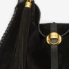 Oskan Hobo Folk Braided Suede Calfskin Leather Bag Oskan Hobo Folk Braided Suede Calfskin Leather Bag