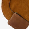 Oskan Hobo Folk Braided Suede Calfskin Leather Bag Oskan Hobo Folk Braided Suede Calfskin Leather Bag
