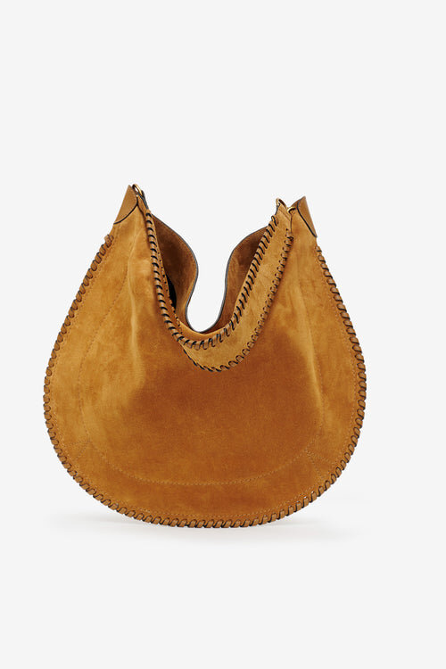 Oskan Hobo Soft Bag in Braided Suede Calfskin Leather Oskan Hobo Soft Bag in Braided Suede Calfskin Leather