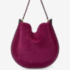 Oskan Hobo Soft Braided Suede Calfskin Leather Bag Oskan Hobo Soft Braided Suede Calfskin Leather Bag