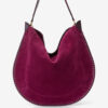 Oskan Hobo Soft Braided Suede Calfskin Leather Bag Oskan Hobo Soft Braided Suede Calfskin Leather Bag