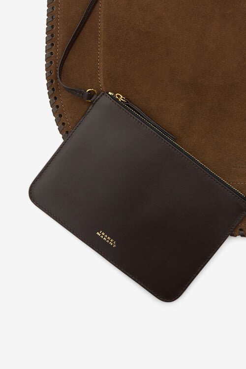 Oskan Hobo Soft Braided Suede Calfskin Leather Bag Oskan Hobo Soft Braided Suede Calfskin Leather Bag