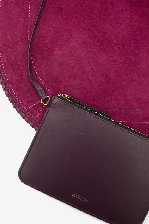 Oskan Hobo Soft Braided Suede Calfskin Leather Bag Oskan Hobo Soft Braided Suede Calfskin Leather Bag