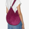 Oskan Hobo Soft Braided Suede Calfskin Leather Bag Oskan Hobo Soft Braided Suede Calfskin Leather Bag