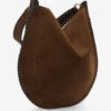 Oskan Hobo Soft Braided Suede Calfskin Leather Bag Oskan Hobo Soft Braided Suede Calfskin Leather Bag