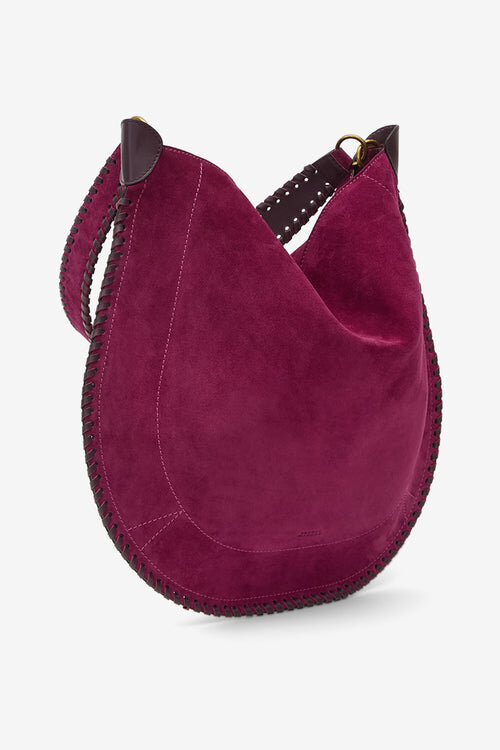 Oskan Hobo Soft Braided Suede Calfskin Leather Bag Oskan Hobo Soft Braided Suede Calfskin Leather Bag