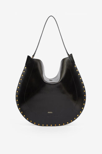 Oskan Hobo Soft Shoulder Bag in Calfskin Leather