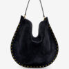 Oskan Hobo Soft Suede Calfskin Leather Bag Oskan Hobo Soft Suede Calfskin Leather Bag