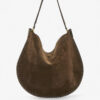 Oskan Hobo Soft Suede Calfskin Leather Bag Oskan Hobo Soft Suede Calfskin Leather Bag