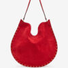 Oskan Hobo Soft Suede Calfskin Leather Bag Oskan Hobo Soft Suede Calfskin Leather Bag