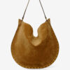 Oskan Hobo Soft Suede Calfskin Leather Bag Oskan Hobo Soft Suede Calfskin Leather Bag