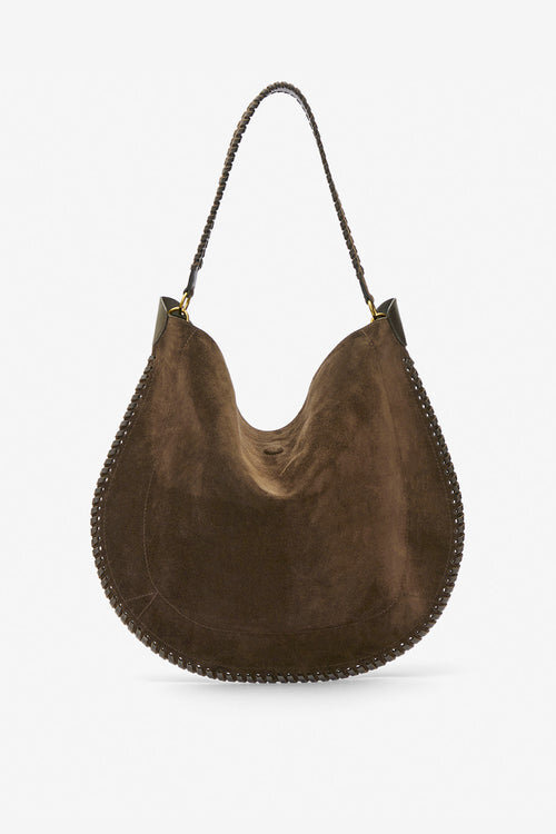 Oskan Hobo Soft Suede Calfskin Leather Bag Oskan Hobo Soft Suede Calfskin Leather Bag