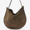 Oskan Hobo Soft Suede Calfskin Leather Bag Oskan Hobo Soft Suede Calfskin Leather Bag