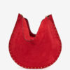 Oskan Hobo Soft Suede Calfskin Leather Bag Oskan Hobo Soft Suede Calfskin Leather Bag