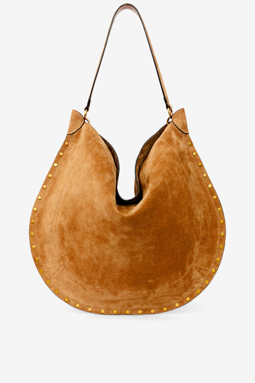 Oskan Hobo Soft Suede Calfskin Leather Bag Oskan Hobo Soft Suede Calfskin Leather Bag