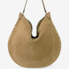 Oskan Hobo Soft Suede Calfskin Leather Bag Oskan Hobo Soft Suede Calfskin Leather Bag