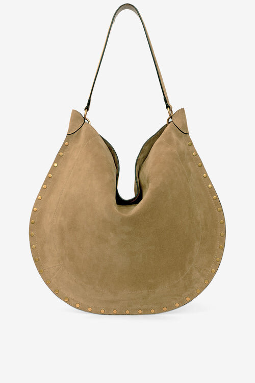 Oskan Hobo Soft Suede Calfskin Leather Bag Oskan Hobo Soft Suede Calfskin Leather Bag