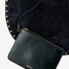 Oskan Hobo Soft Suede Calfskin Leather Bag Oskan Hobo Soft Suede Calfskin Leather Bag