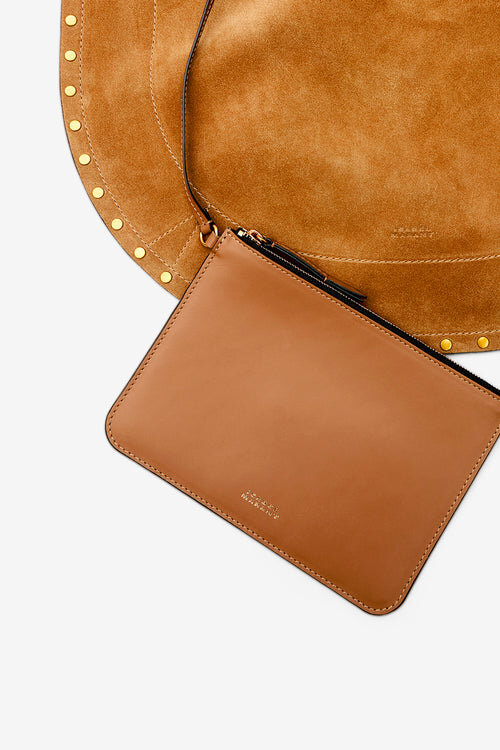 Oskan Hobo Soft Suede Calfskin Leather Bag Oskan Hobo Soft Suede Calfskin Leather Bag
