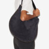 Oskan Hobo Soft Suede Calfskin Leather Bag Oskan Hobo Soft Suede Calfskin Leather Bag