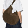 Oskan Hobo Soft Suede Calfskin Leather Bag Oskan Hobo Soft Suede Calfskin Leather Bag
