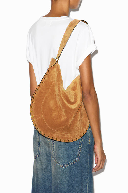 Oskan Hobo Soft Suede Calfskin Leather Bag Oskan Hobo Soft Suede Calfskin Leather Bag