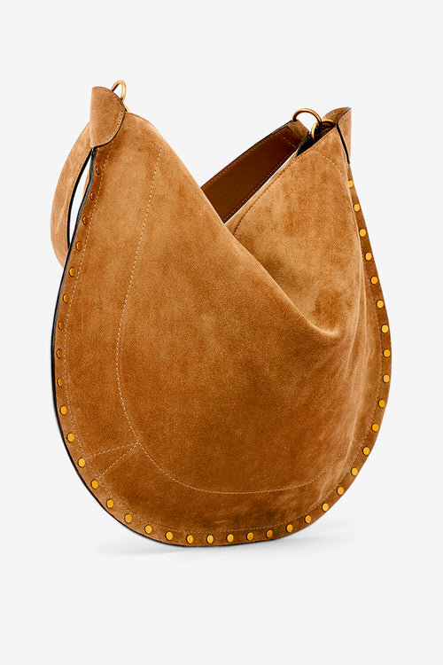 Oskan Hobo Soft Suede Calfskin Leather Bag Oskan Hobo Soft Suede Calfskin Leather Bag