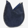 Oskan Hobo Soft Zip Suede Calfskin Leather Handbag Oskan Hobo Soft Zip Suede Calfskin Leather Handbag