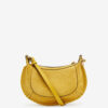Oskan Moon Braided Suede Calfskin Leather Handbag Oskan Moon Braided Suede Calfskin Leather Handbag