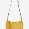 Oskan Moon Braided Suede Calfskin Leather Handbag Oskan Moon Braided Suede Calfskin Leather Handbag