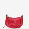 Oskan Moon Calfskin Leather Shoulder Bag Oskan Moon Calfskin Leather Shoulder Bag